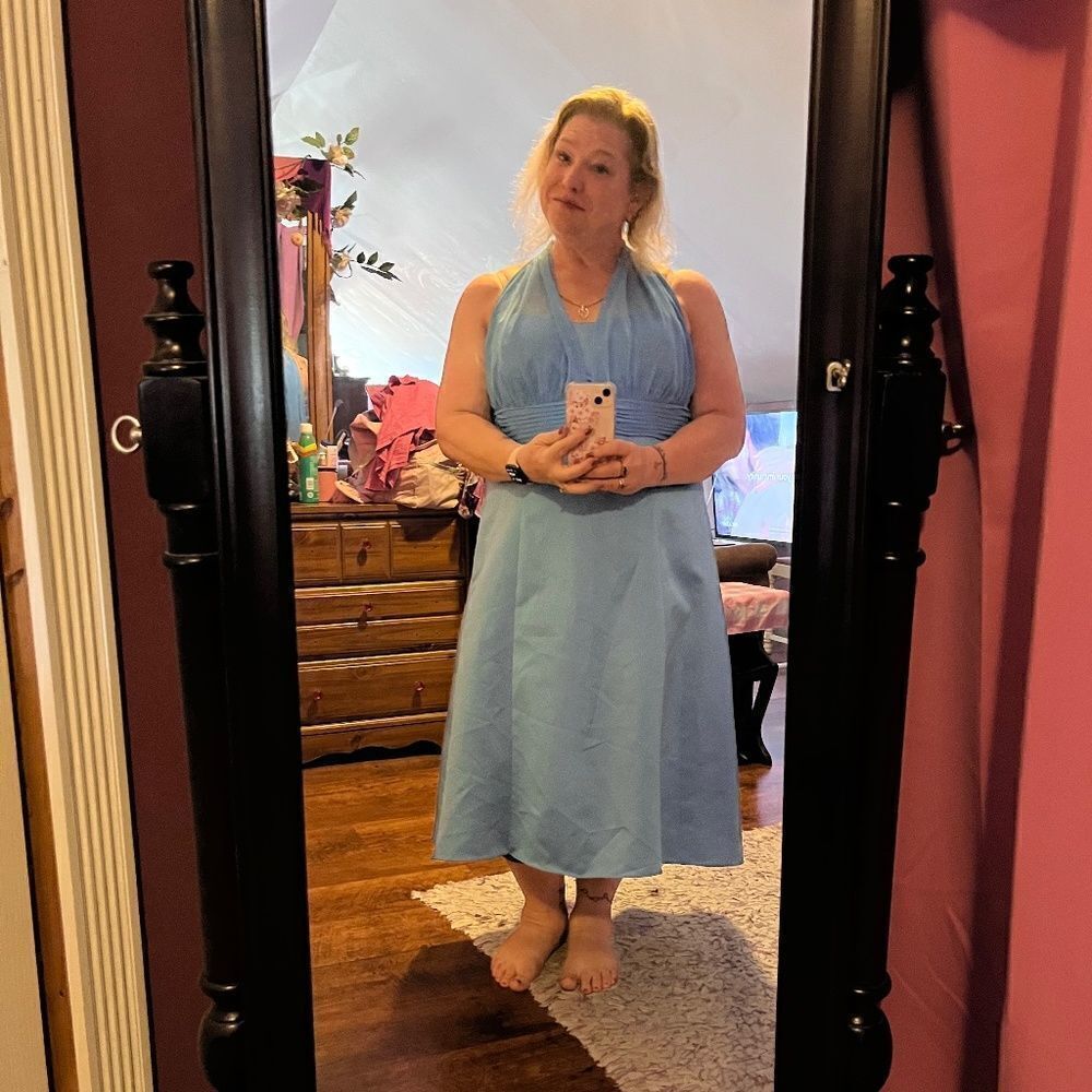🤩 Davids Bridal Formal Blue 22 Multiple Styles Directions not included